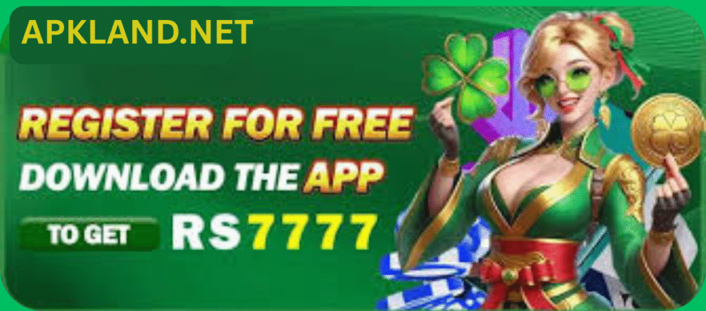 777CX Game Register Free and Get Rs 7777 Bonus via APKLAND.NET App