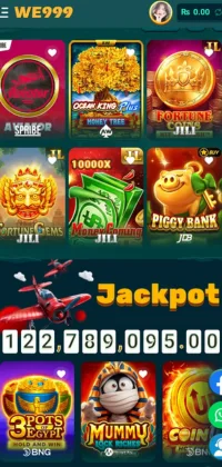 We999 jackpot slot games and casino titles like Aviator, Ocean King, Piggy Bank, and Mummy Riches.