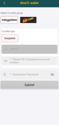 We999 Game Bind Jazz Cash and Easy Paisa Account