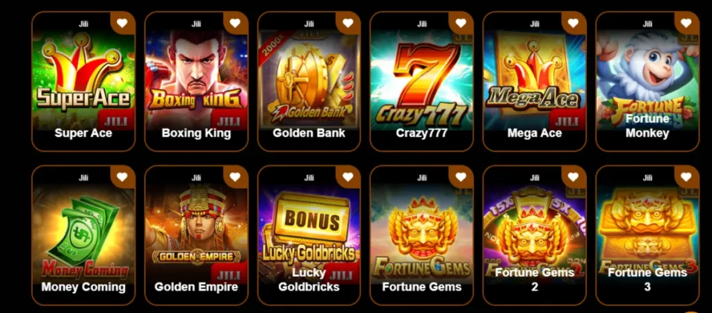 ZE77 Game slot games collection featuring popular titles like Super Ace, Golden Bank, and Fortune Monkey