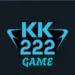 Logo of "KK222 Game" with bold blue text on a dark background.