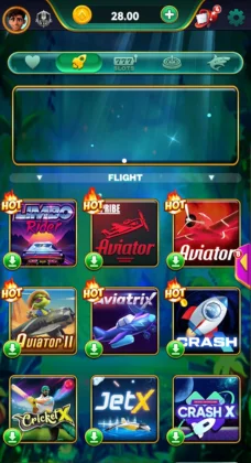 Luckypk777 game interface showing multiplayer games