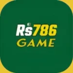 Rs786 Game logo with green background and yellow-white text.